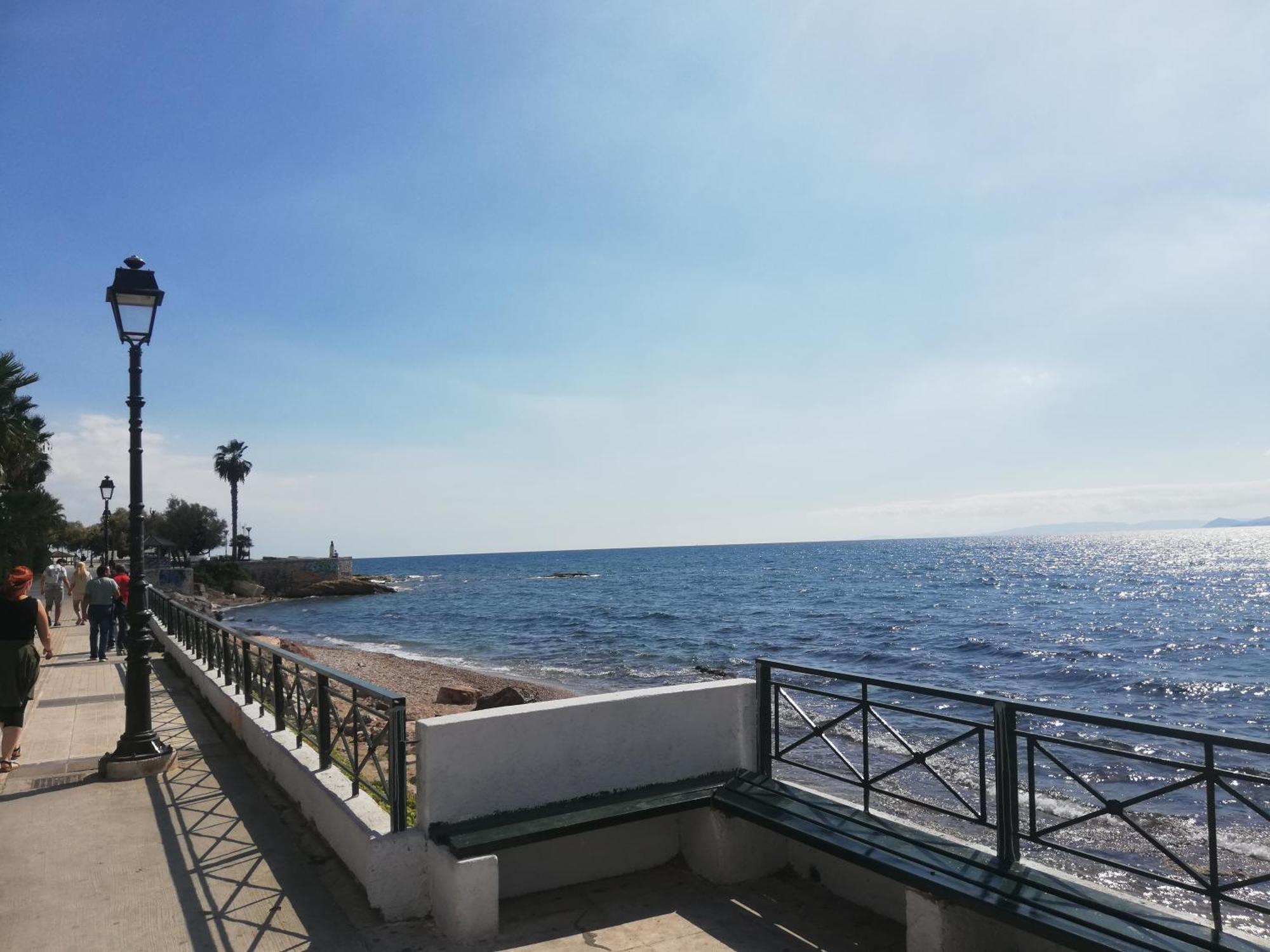 Athens Riviera Apt With Seaview, 15' To Acropolis Buitenkant foto